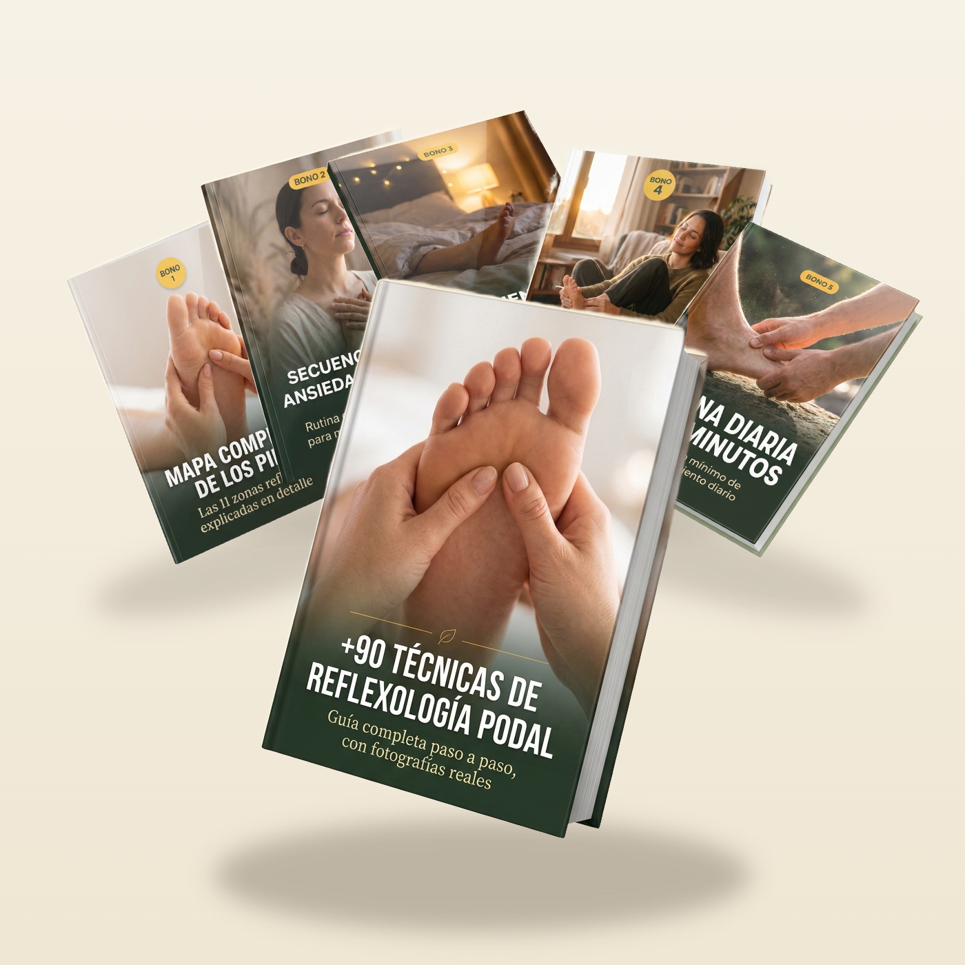 90 Tecnicas de Reflexologia Podal + 5 Bonos