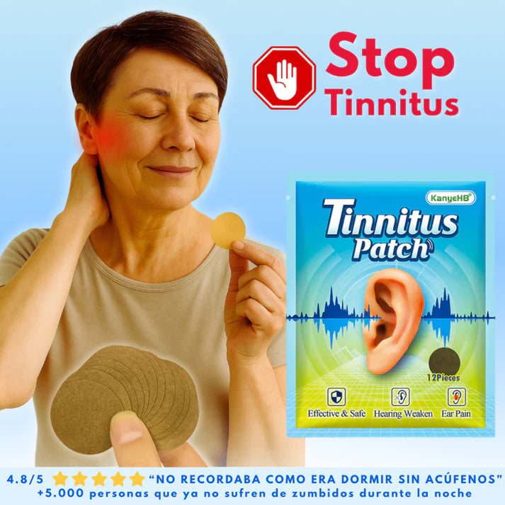 Xclusivly™ Tinnitus Patches | Alivia los Zumbidos y Pitidos de forma natural y comienza a reparar las células ciliadas del Oído en 30 días.